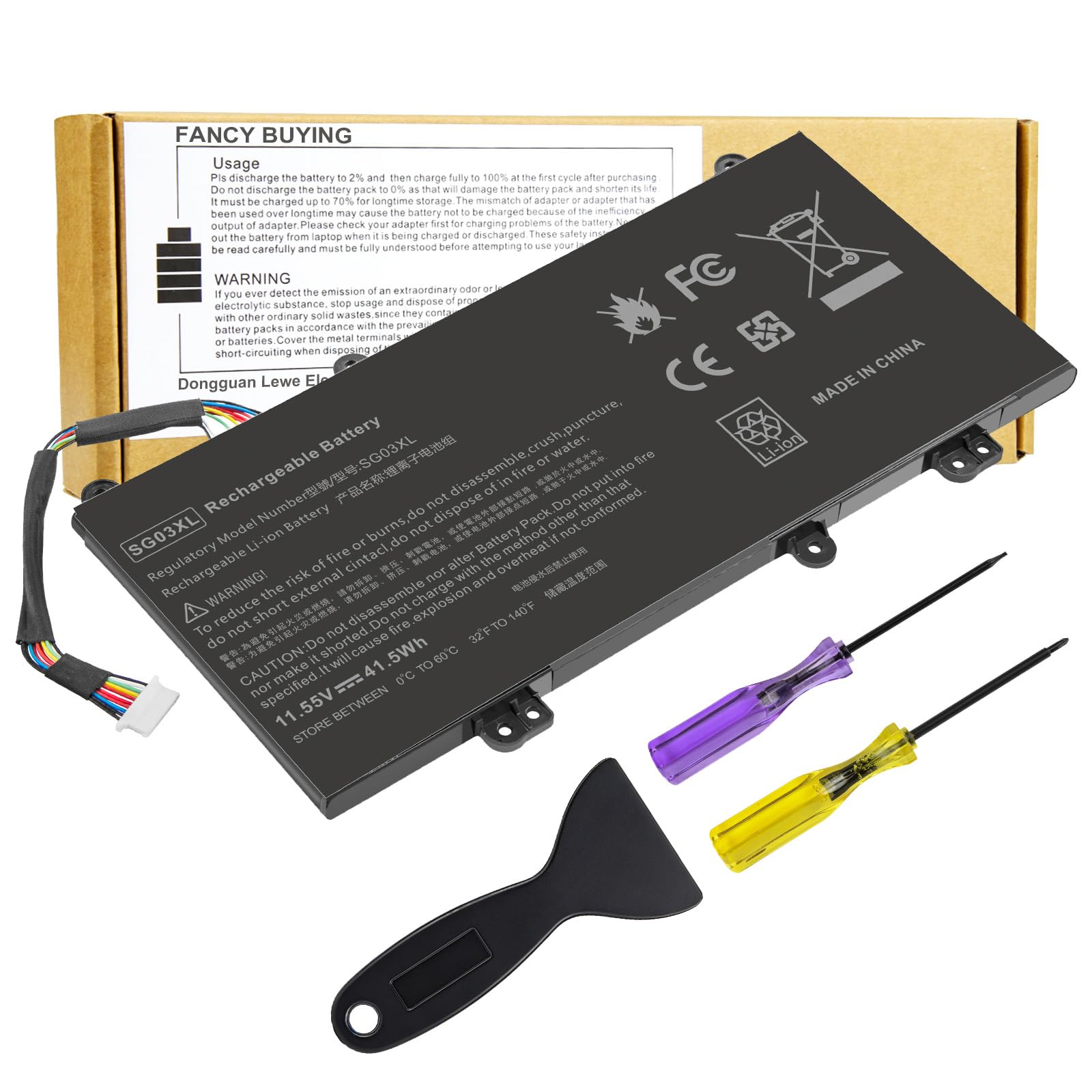 Amazon.com: SG03XL Laptop Battery for HP Envy M7-U109DX M7-U009DX